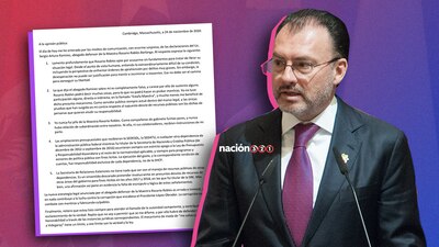 El extitular de la Secretaría de Hacienda aseguró que las acusaciones de su excompañera son falsas