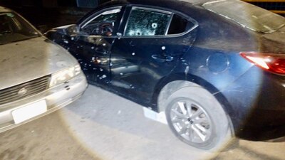 El auto en el que viajaba 'El Ratón' presentaba balazos