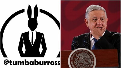 El tuitero Tumbaburross responsabiliza al presidente si algo le pasa a él o su familia