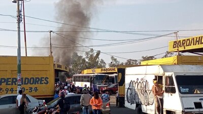 Ocurrió  casi en el cruce de las avenidas Aztecas y del Imán
