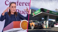 Sheinbaum amaga con el SAT a gasolineras por exceder precio tope del diésel