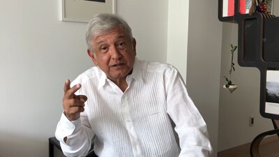 El líder de Morena dijo que sus opositores están detrás del videoescándalo