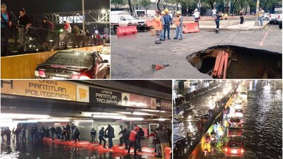 Lanchas improvisadas, rápel, lagunas y hasta socavón.