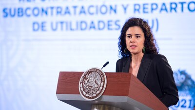 La secretaria dijo que el salario de cotización de trabajadores ha incrementado hasta 11% con el reconocimiento