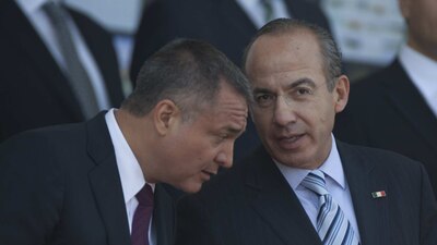 El extitular de Seguridad cuando Calderón gobernó el país es acusado de recibir sobornos de parte del Cártel de Sinaloa