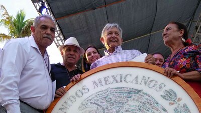 Andrés Manuel López Obrador explicó a qué se refirió con el término bancarrota