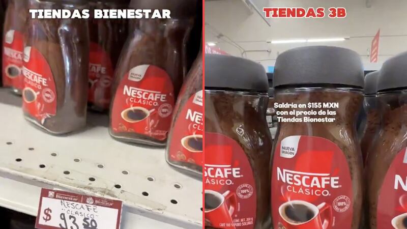 ¿Cuál es más barata?: Influencer compara precios de las Tiendas Bienestar con las 3B