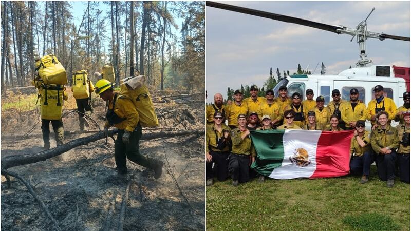 Carney agradece a Sheinbaum el apoyo de México para combatir incendios en Canadá