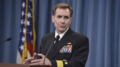 El vocero del Pentágono dio a conocer los hechos