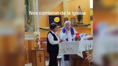 Molesto, el padre pidió retirar al niño de la iglesia