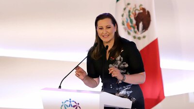 Martha Erika Alonso tomó protesta como gobernadora de Puebla este 14 de diciembre.
