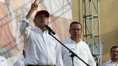 El tabasqueño unió a su campaña presidencial al expanista