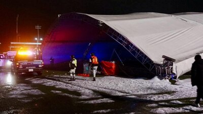 También se registraron árboles caídos y espectaculares
