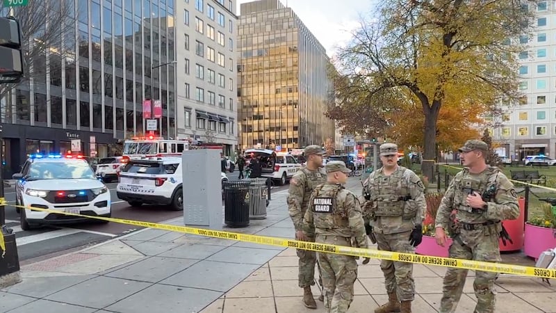 Reportan tiroteo cerca de la Casa Blanca; hay al menos 2 elementos heridos de la Guardia Nacional