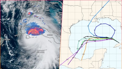 'Rafael' no impactará directamente en México, pero sus efectos ya se comienzan a sentirse en Yucatán