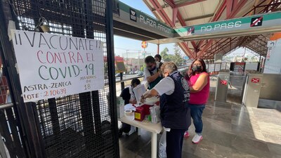 Los capitalinos podrán completar su esquema de inmunización en los puntos móviles.