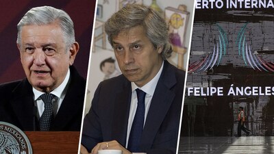 El político tabasqueño cuestionó que el empresario ataque la construcción del AIFA
