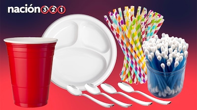 Estará prohibida la venta de todos los utensilios de ese material que solo se usan una vez