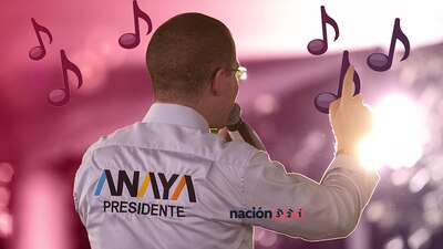 ¿El candidato más musical de los presidenciables?