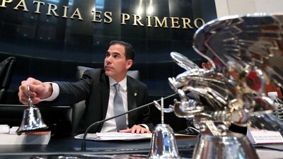 Pablo Escuedro, presidente del Senado, aseguró que no es posible implementar la segunda vuelta electoral en 2018