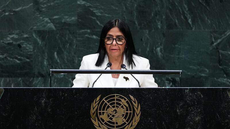 Ante la ONU, Delcy Rodríguez promete elecciones en Venezuela y de paso agradece a Donald Trump