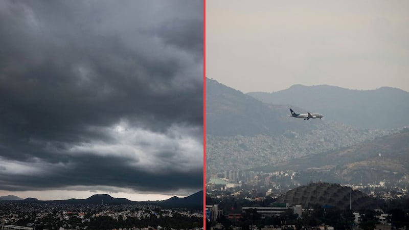 Lluvia en CDMX podría afectar vuelos del AICM; piden revisar estatus con aerolíneas