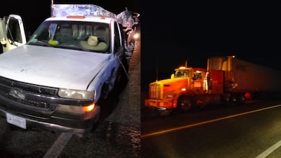 Las dos jovencitas que fallecieron viajaban en la camioneta que fue embestida por un tráiler en Oaxaca.