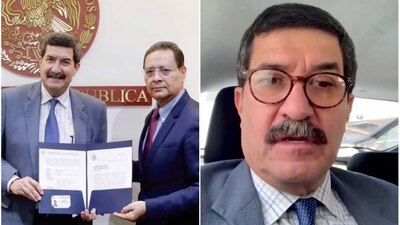 El exgobernador recibió su papeleo que lo acredita como senador electo