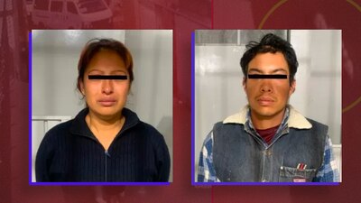 Giovana y Mario están acusados del secuestro y feminicidio de la niña Fátima