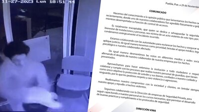 Un joven de preparatoria golpeó brutalmente a un empleado de seguridad de solo 19 años