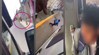 Niño es acosado y ‘levantado’ por conductor de transporte público en Puebla