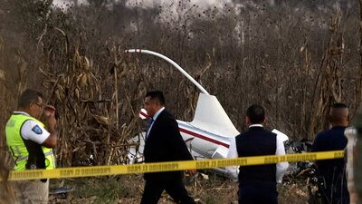 El pasado 24 de diciembre se desplomó un helicóptero en Puebla