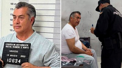 Fue detenido este martes y trasladado al penal de Apodaca