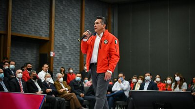 El presidente del PRI nacional se reunió con sus integrantes este jueves en la CDMX