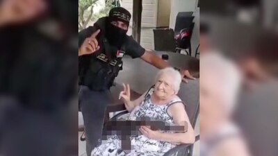 La mujer pidió al futbolista que abogue por sus dos nietos, quienes todavía siguen cautivos