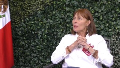 La diputada federal estuvo con Adela Micha en 'El Financiero'