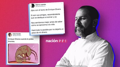 El chef mexicano criticó a quienes piden chiles toreados para el fetuccini