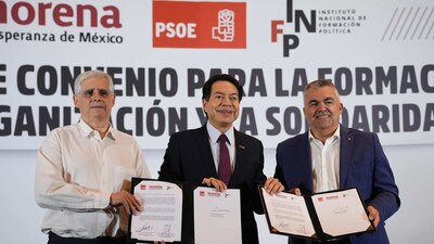 Mario Delgado celebró la formación de alianzas con otros partidos progresistas