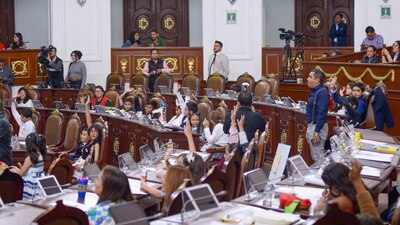 Los pequeños diputados aprobaron, a mano alzada, las propuestas de sus colegas