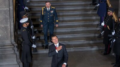 El presidente Peña Nieto estuvo de muy buen humor durante su Quinto Informe de Gobierno