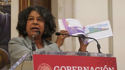 La funcionario presentó a la Segob su renuncia al cargo