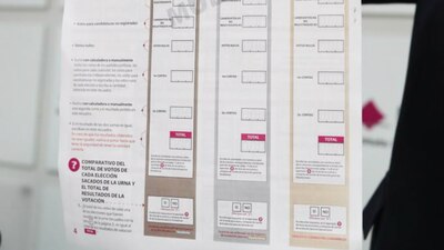 Con esta hoja de operaciones podremos saber la tendencia ganadora en la Presidencia