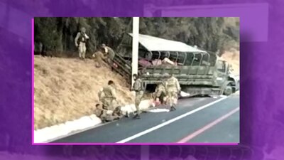 En la unidad militar viajaban unos 30 soldados