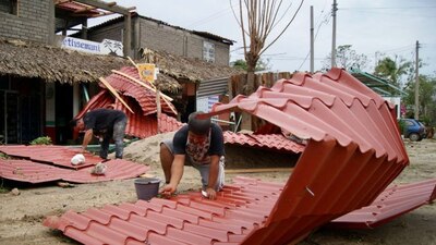 El huracán dejó sin luz a más de 80 mil personas en Oaxaca