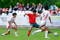 “¡Estoy muy orgulloso de ti!“: Cristiano Ronaldo celebra debut de su hijo en la sub 15 de Portugal