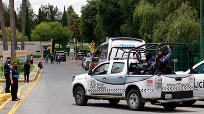 El mes pasado, policías de Puebla tomaron el control de los accesos de la Universidad de las Américas Puebla