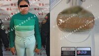 Cae mujer que intentó ingresar medio kilo de marihuana en sus genitales al Reclusorio Oriente