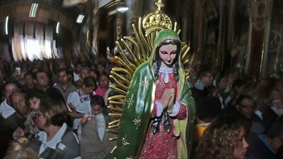 De acuerdo con una encuesta, el 70% de los mexicanos adultos festeja a la Virgen de Guadalupe