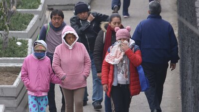 Hace unos días ya se registró la primera nevada en Baja California