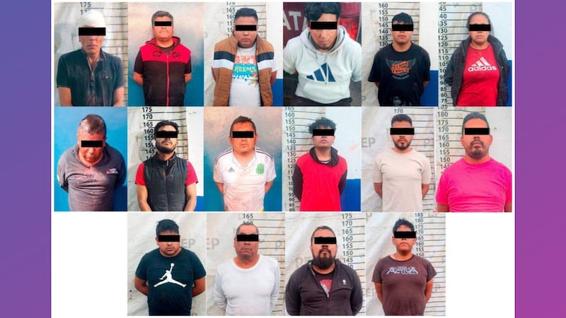 ¡No más extorsión! La Marina detiene a 16 de La Familia Michoacana en Puebla